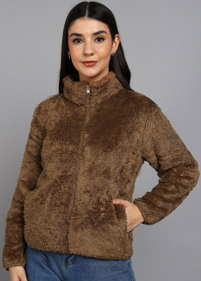 Alan Jones Full Sleeve Self Design Women Jacket