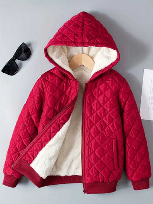 KIDSfabriction Full Sleeve Solid Girls Jacket