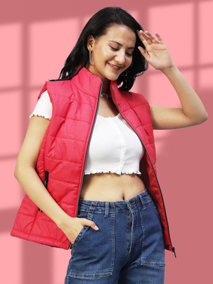 METRONAUT Sleeveless Solid Women Jacket