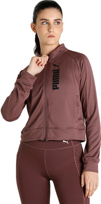 PUMA Full Sleeve Self Design Women Jacket