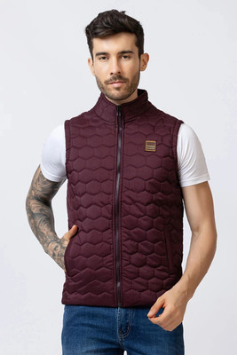 LEXCOT Sleeveless Solid Men Jacket