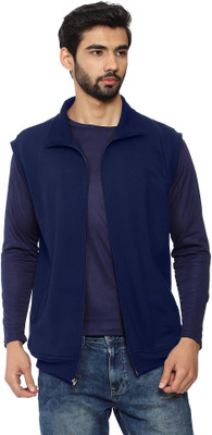 ROARERS Sleeveless Solid Men Jacket
