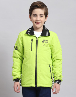 MONTE CARLO Full Sleeve Printed Boys Jacket