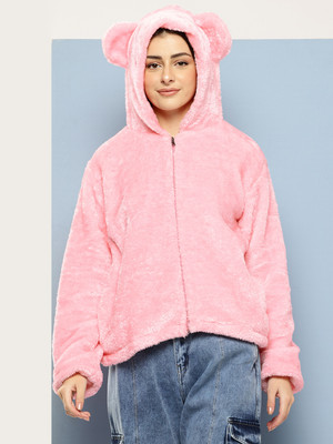 METRONAUT Full Sleeve Self Design Women Jacket