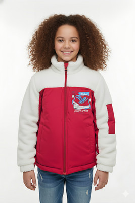 KILLER Full Sleeve Graphic Print Girls Jacket