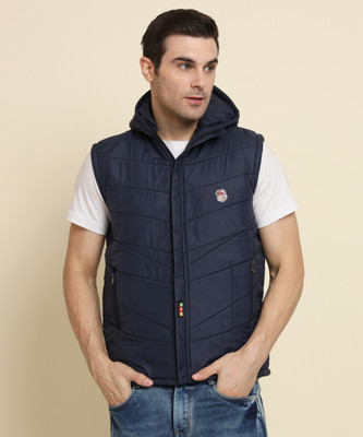 ZEPPI Half Sleeve Solid Men Jacket