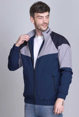 Rozebee Full Sleeve Colorblock Men Jacket