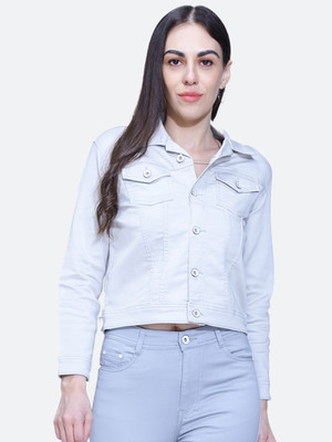 FCK-3 Full Sleeve Solid Women Denim Jacket