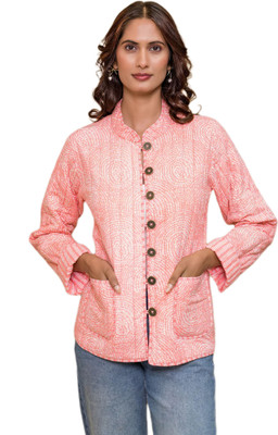 Navyas Fashion Full Sleeve Floral Print Women Jacket