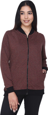 Y&I Full Sleeve Self Design Women Jacket