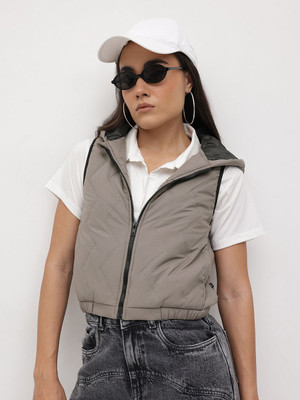 Roadster Sleeveless Solid Women Jacket