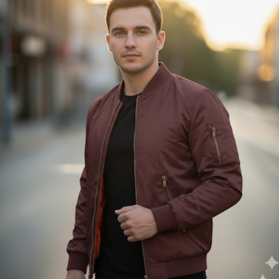 Caraba Full Sleeve Solid Men Jacket