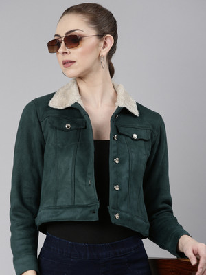 SHOWOFFFF Full Sleeve Solid Women Jacket
