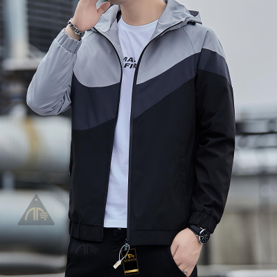 Azmani Full Sleeve Colorblock Men Jacket