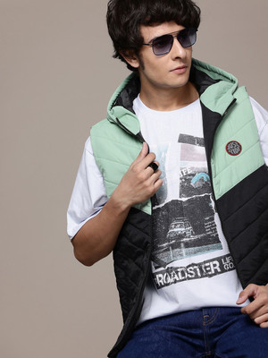 Roadster Sleeveless Colorblock Men Jacket