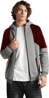 RIDHUDEE Full Sleeve Solid Men Jacket