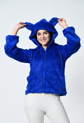 INSPIRE THE NEXT Full Sleeve Solid Women Jacket