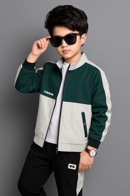 ROXFID Full Sleeve Colorblock Boys Jacket