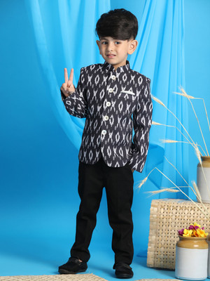 VASTRAMAY Full Sleeve Printed Boys Jacket