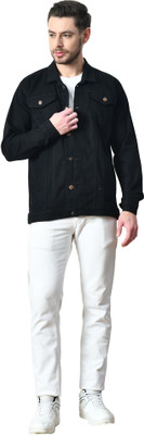 mevan Full Sleeve Solid Men Denim Jacket
