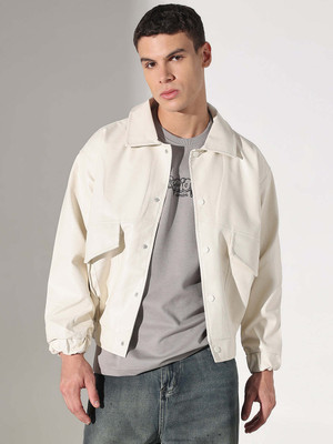 SHOWOFFFF Full Sleeve Solid Men Jacket