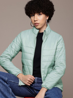 Roadster Full Sleeve Self Design Women Jacket