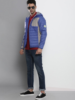 The Indian Garage Co. Full Sleeve Self Design Men Jacket
