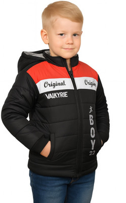 IAC Full Sleeve Printed, Colorblock Boys Jacket