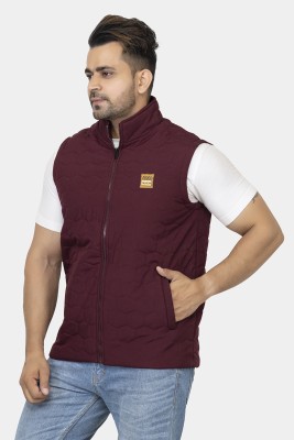 STYLOPLEX Sleeveless Solid Men Jacket