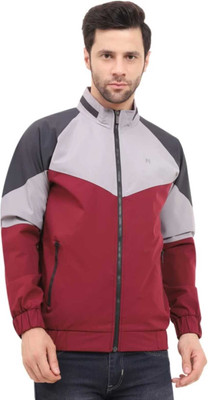 lapataclub Full Sleeve Colorblock Men Jacket