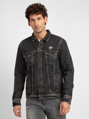 Spykar Full Sleeve Solid Men Jacket