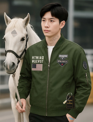 Jammy & Kammo Full Sleeve Solid Men Jacket