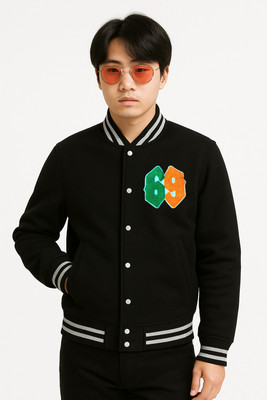 NEET Full Sleeve Solid, Applique Men Jacket