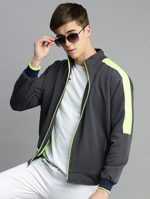 VOGATI Full Sleeve Colorblock Men Jacket