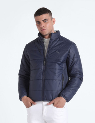 FLYING MACHINE Full Sleeve Solid Men Jacket