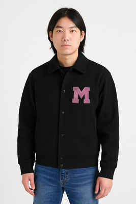 Damler Trend Full Sleeve Solid, Applique Men Jacket