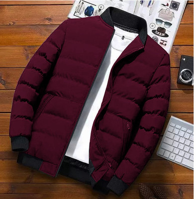 FASHLOOK Full Sleeve Self Design Men Jacket