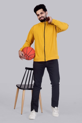 BUCKBARRY Full Sleeve Solid Men Jacket