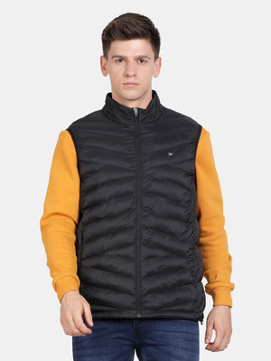 t-base Sleeveless Solid Men Jacket
