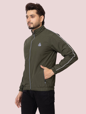 2nd Sky Full Sleeve Solid Men Jacket