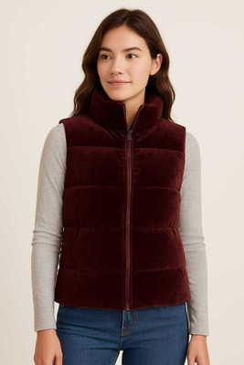 Velquar Half Sleeve Solid Women Jacket