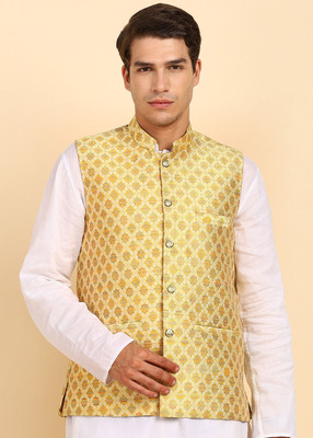 HEEVIS Half Sleeve Printed Men Jacket