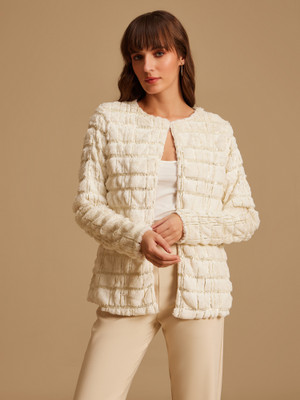KAZO Full Sleeve Solid Women Jacket