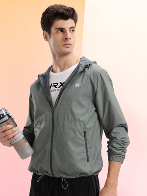 HRX by Hrithik Roshan Full Sleeve Solid Men Jacket
