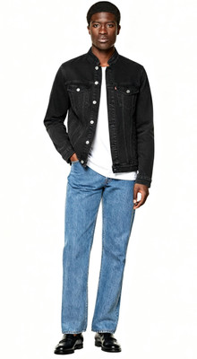 Bhikshu Hosiery Full Sleeve Solid Men Denim Jacket