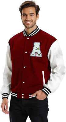 Oiin Full Sleeve Printed, Colorblock Men Jacket