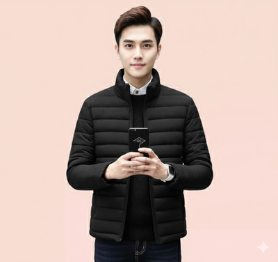 nikline Full Sleeve Solid Men Jacket