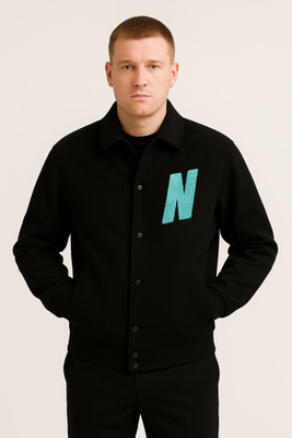 Alvis9 Full Sleeve Solid, Applique Men Jacket
