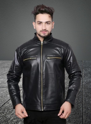 Snapit Full Sleeve Solid Men Jacket
