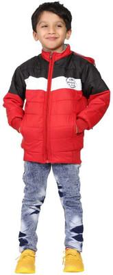 official club Full Sleeve Printed Boys Jacket